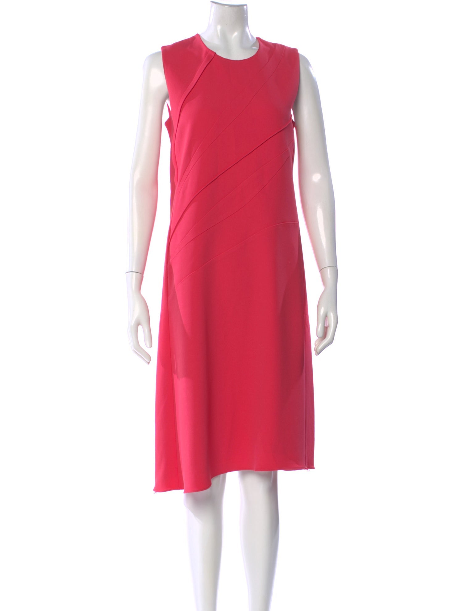 Narciso Rodriguez Crew Neck Midi Length Dress