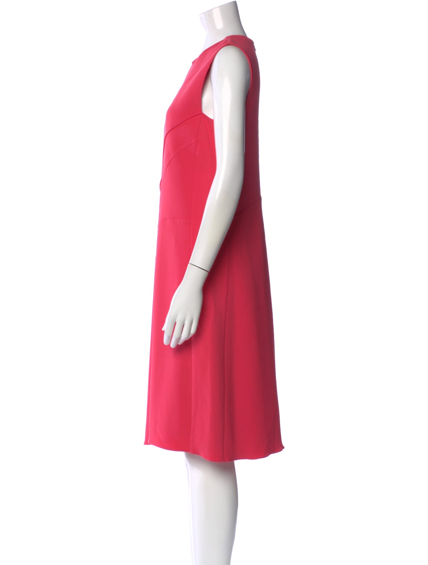 Narciso Rodriguez Crew Neck Midi Length Dress