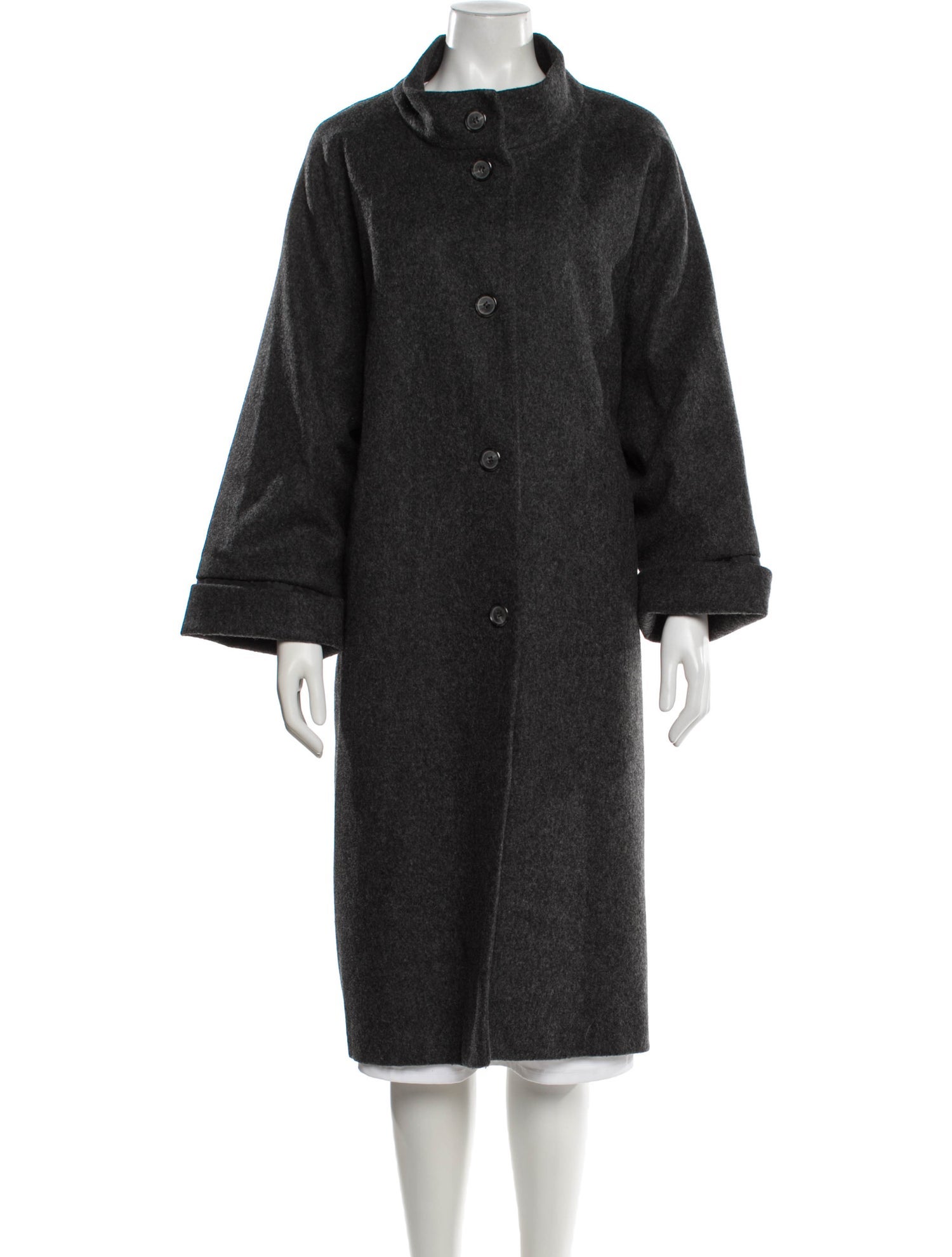 Narciso Rodriguez Wool Faux Fur Coat