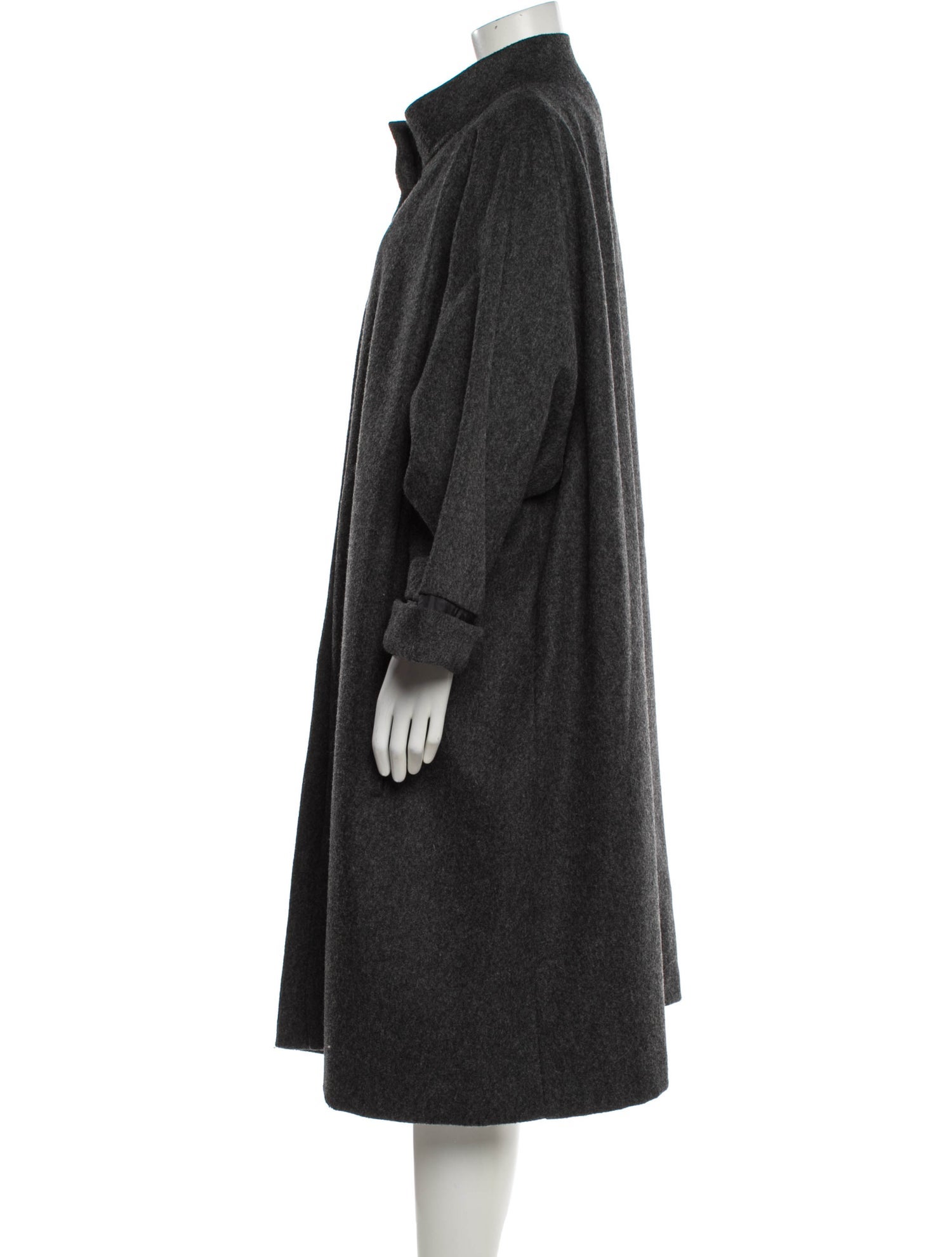 Narciso Rodriguez Wool Faux Fur Coat