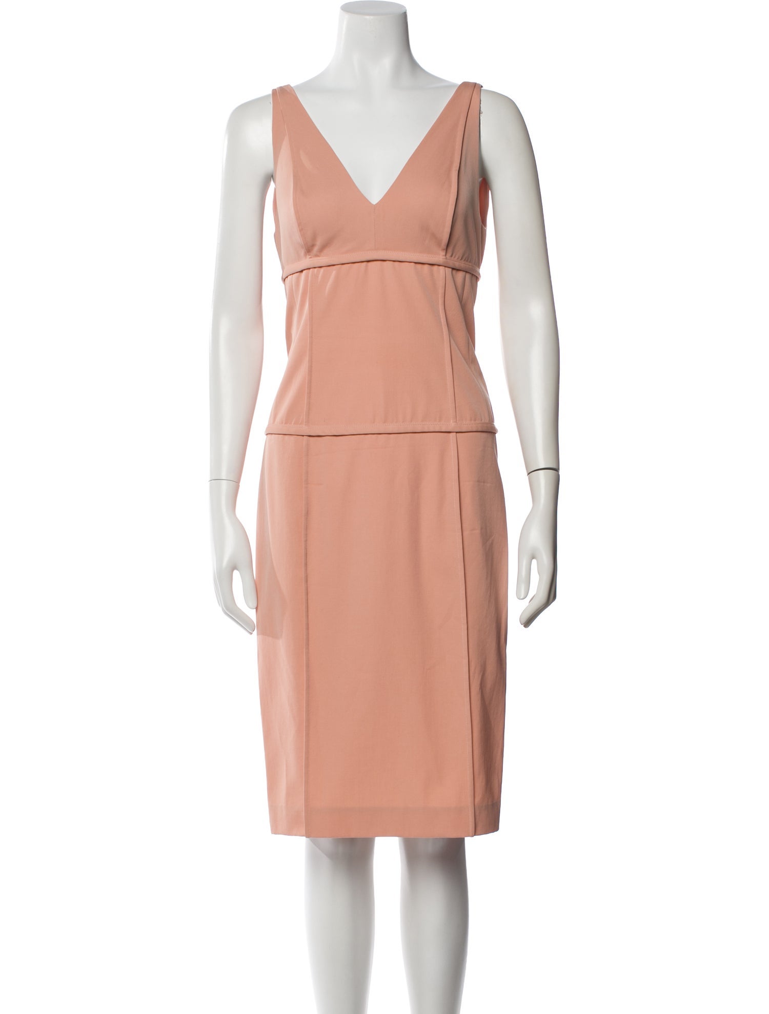 Narciso Rodriguez Virgin Wool Knee-Length Dress