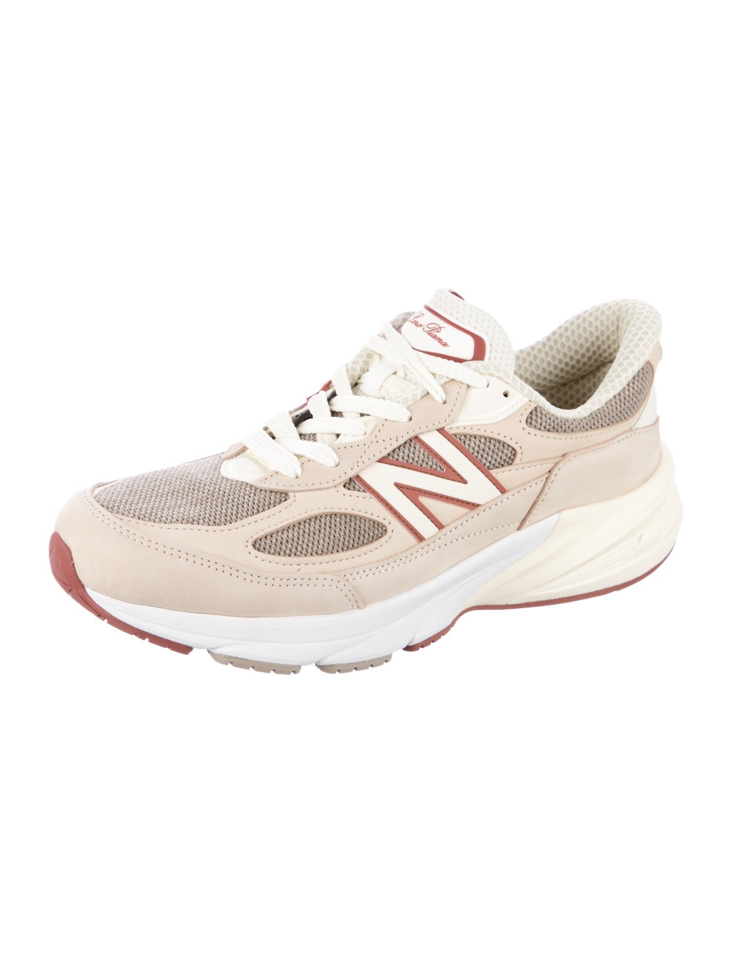 New Balance x Loro Piana Canvas Printed Sneakers w/ Tags