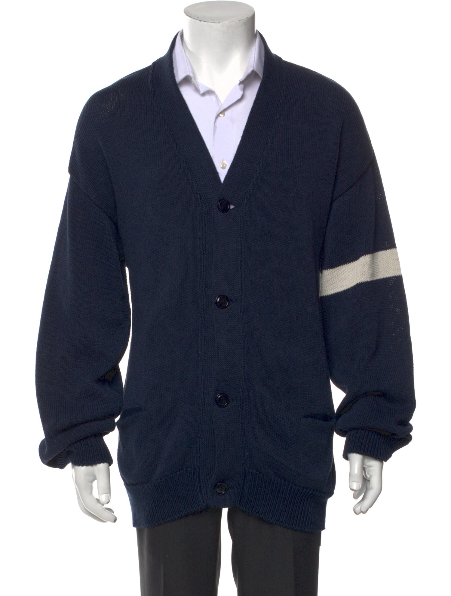 Nanamica V-Neck Long Sleeve Cardigan