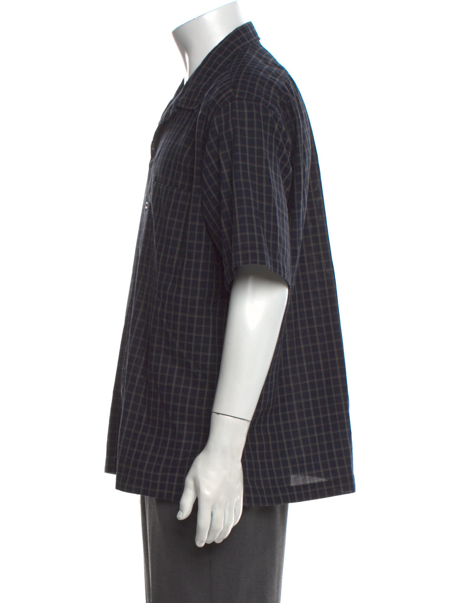 Nanamica Plaid Print Short Sleeve Shirt