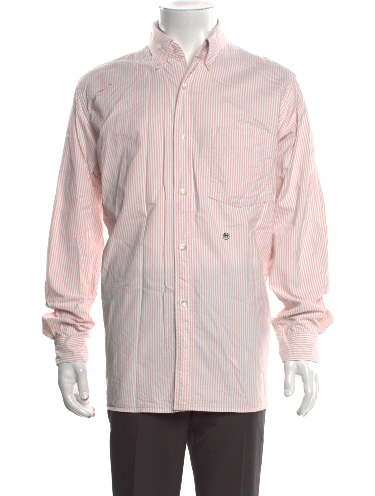 Nanamica Striped Long Sleeve Shirt