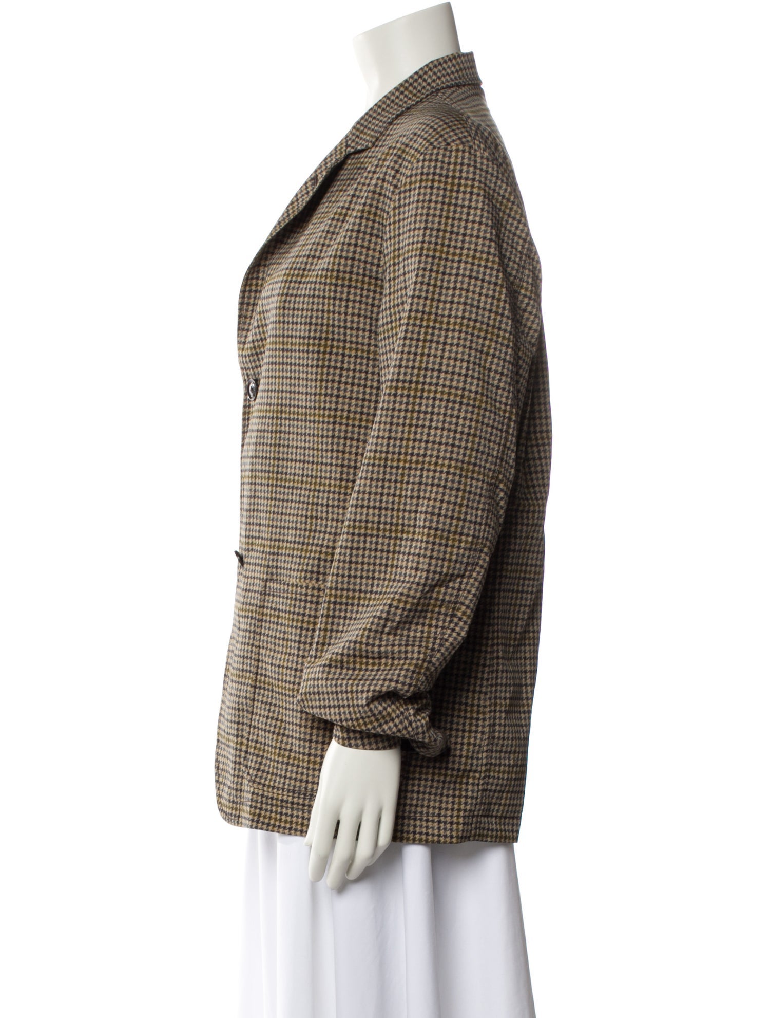 Nanamica Houndstooth Print Blazer