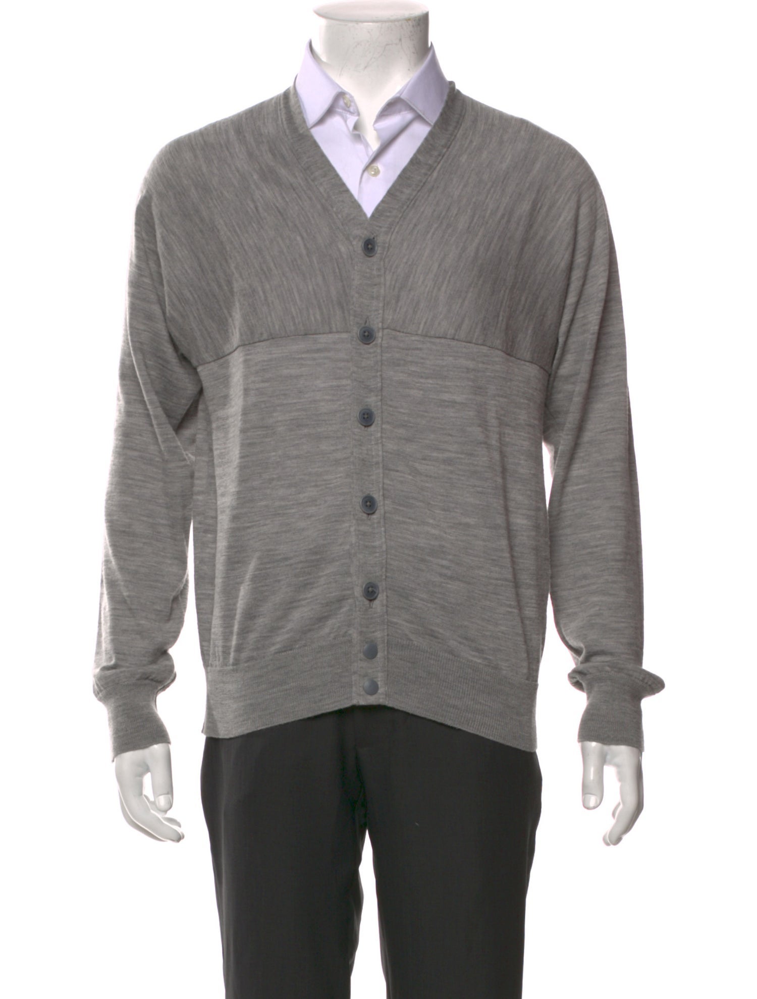 Nanamica Wool V-Neck Cardigan