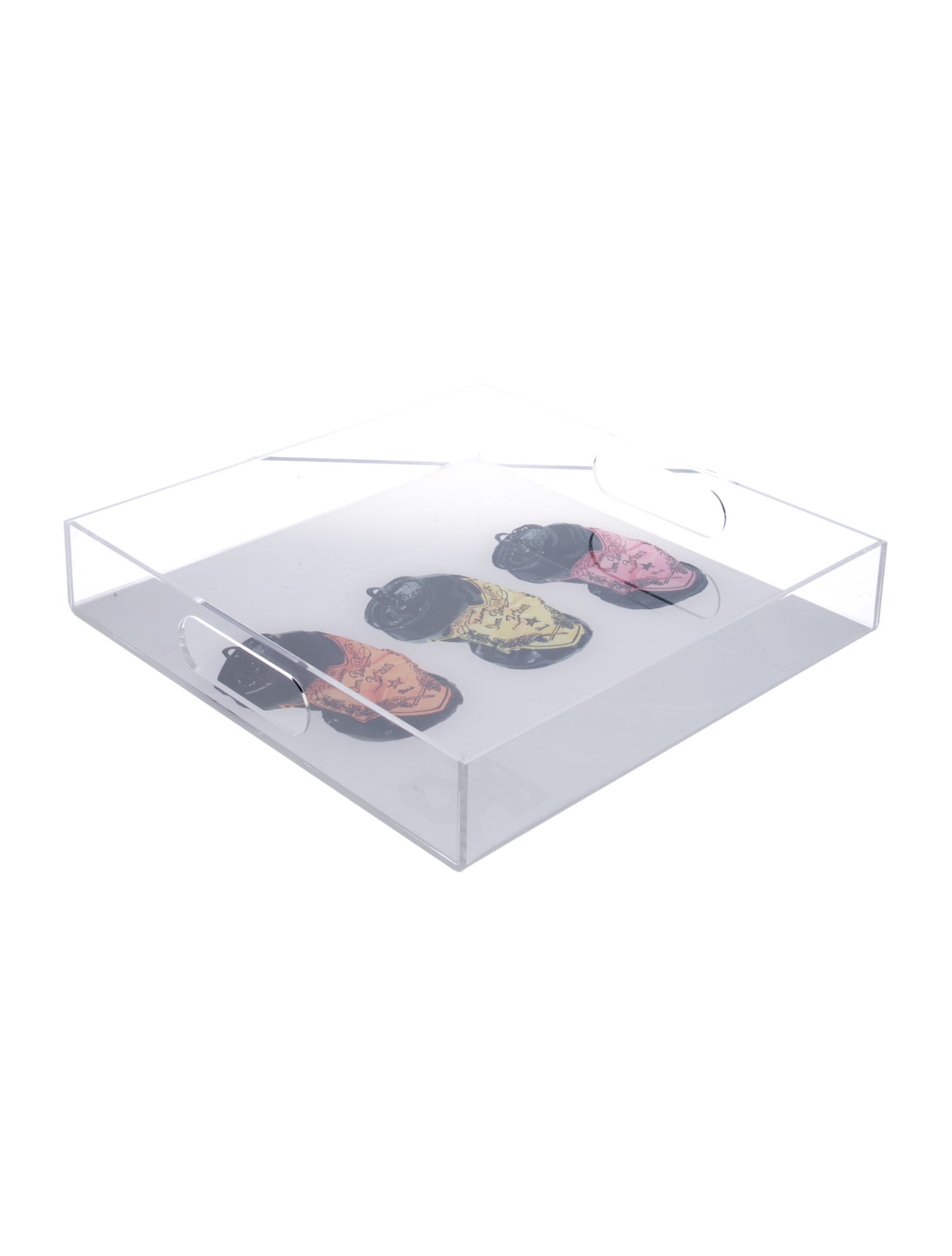Nicole Sassaman 3 Crushed Cans Rectangle Tray