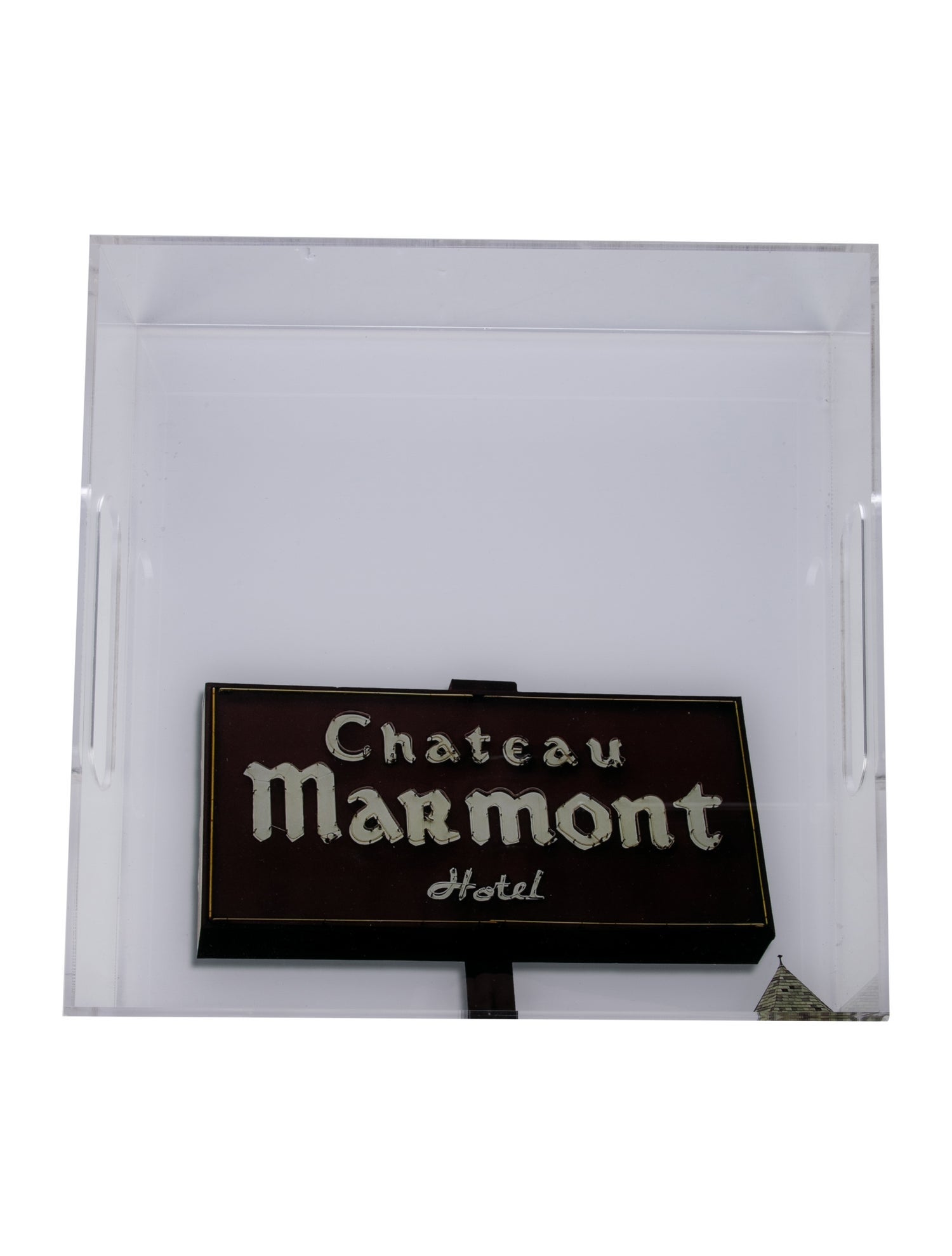 Nicole Sassaman Chateau Marmont Hotel Tray