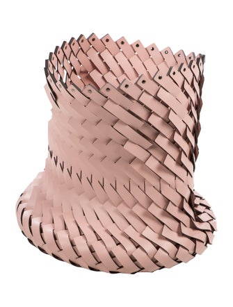 Nicole Sassaman Nicole Sassaman Extra Large Woven Leather Basket