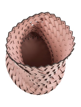 Nicole Sassaman Nicole Sassaman Extra Large Woven Leather Basket