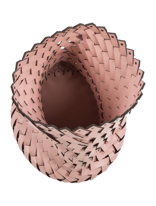 Nicole Sassaman Nicole Sassaman Extra Large Woven Leather Basket