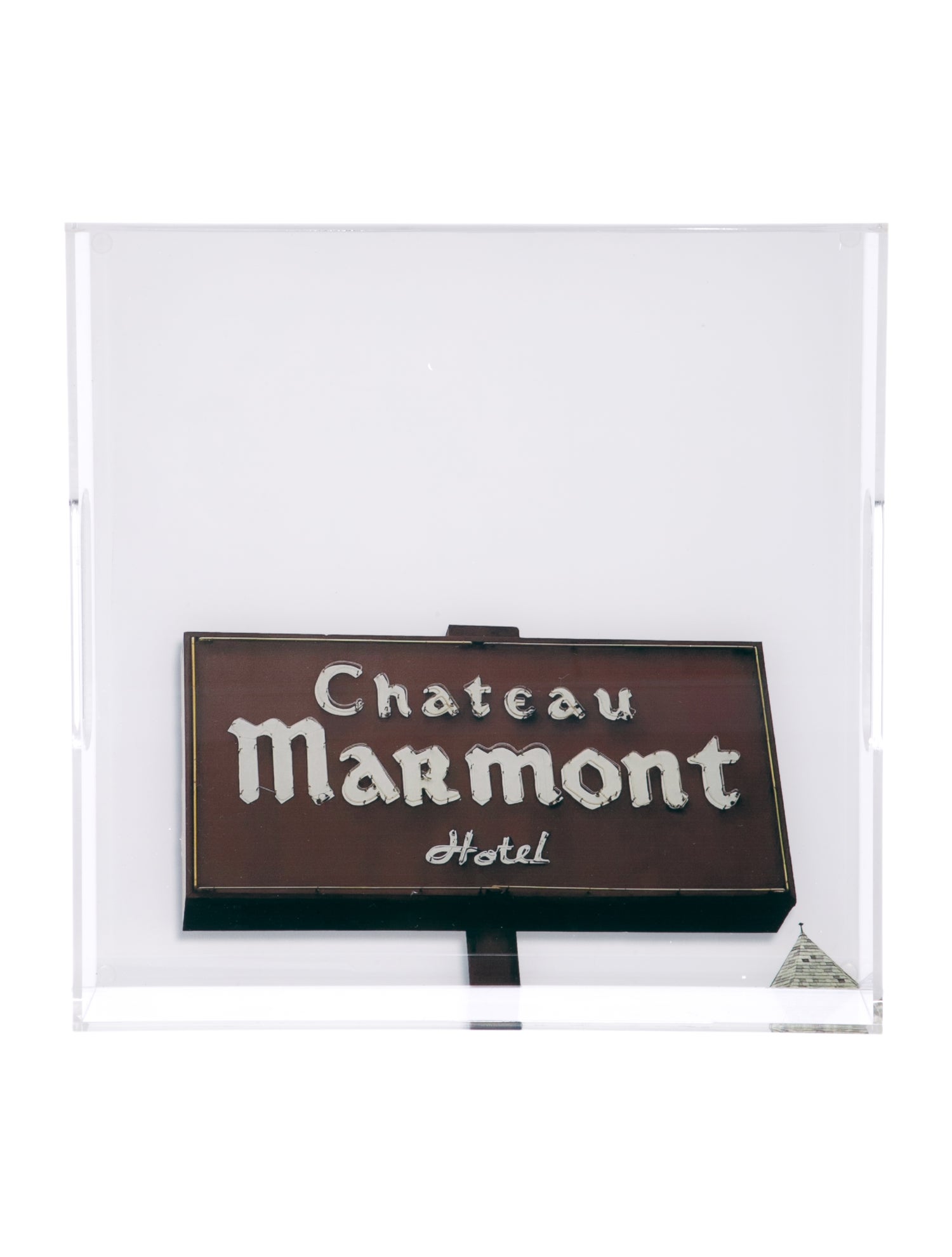 Nicole Sassaman Chateau Marmont Hotel Tray
