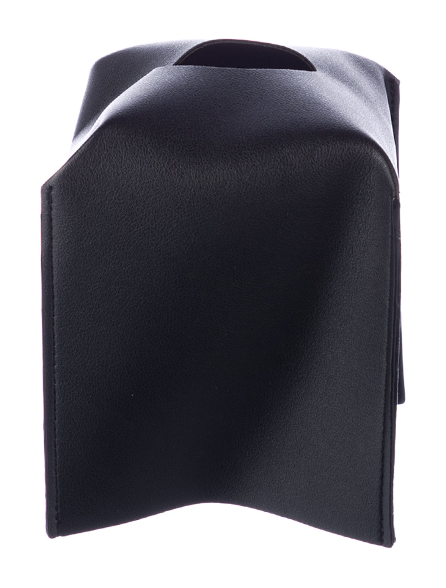 Nicole Sassaman Leather Tissue Box Cover