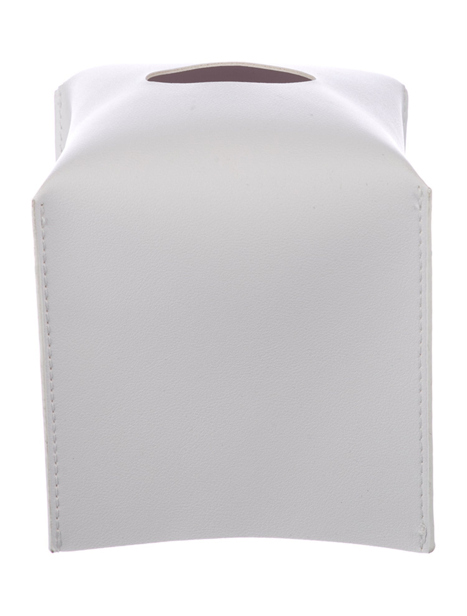 Nicole Sassaman Leather Tissue Box Cover