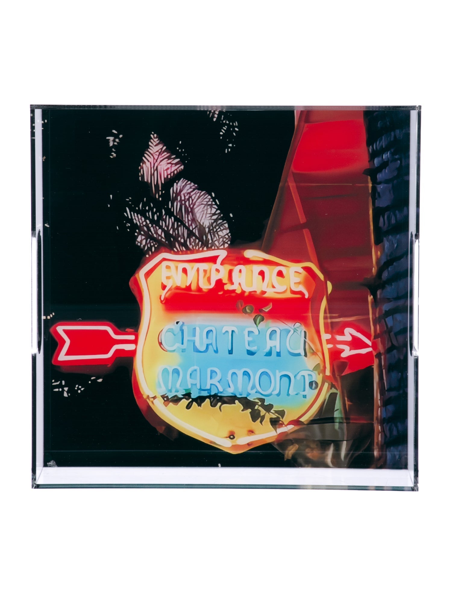 Nicole Sassaman Chateau Marmont Square Tray