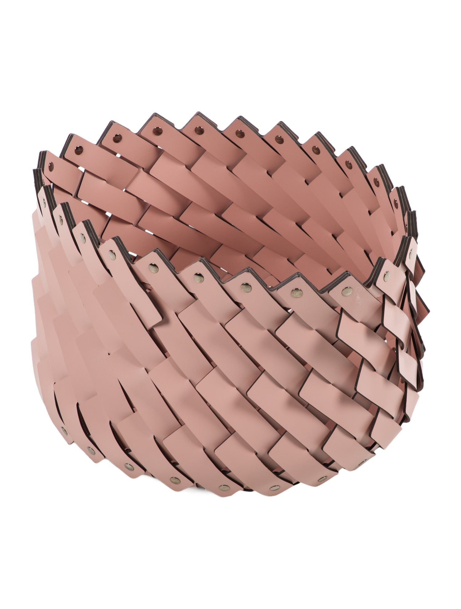 Nicole Sassaman Solid Medium Braided Basket