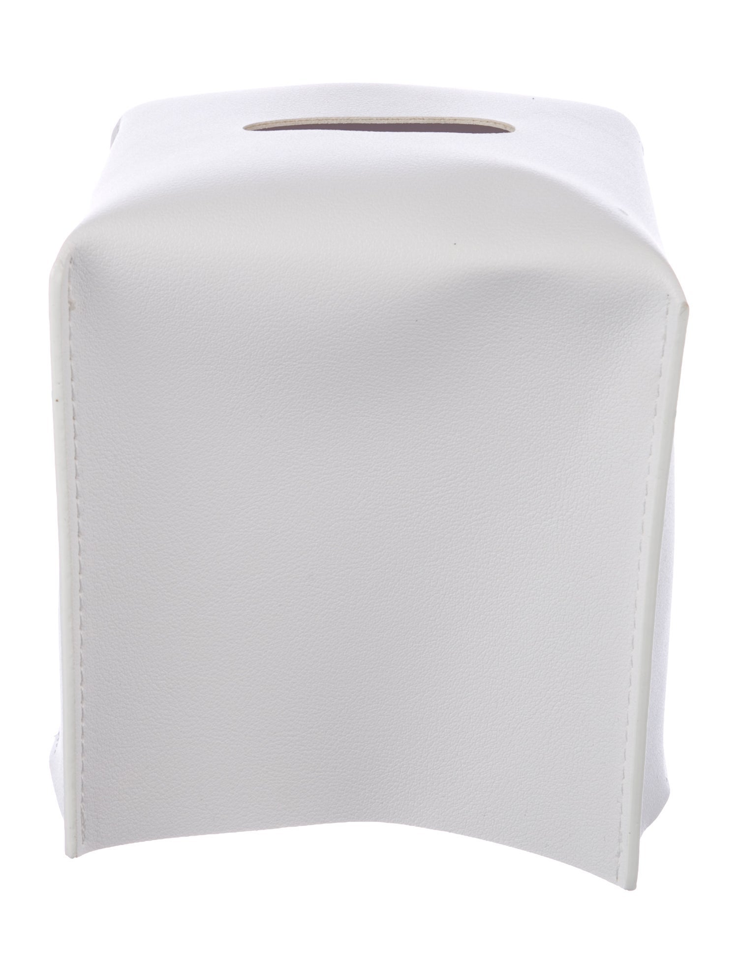 Nicole Sassaman Leather Tissue Box Cover