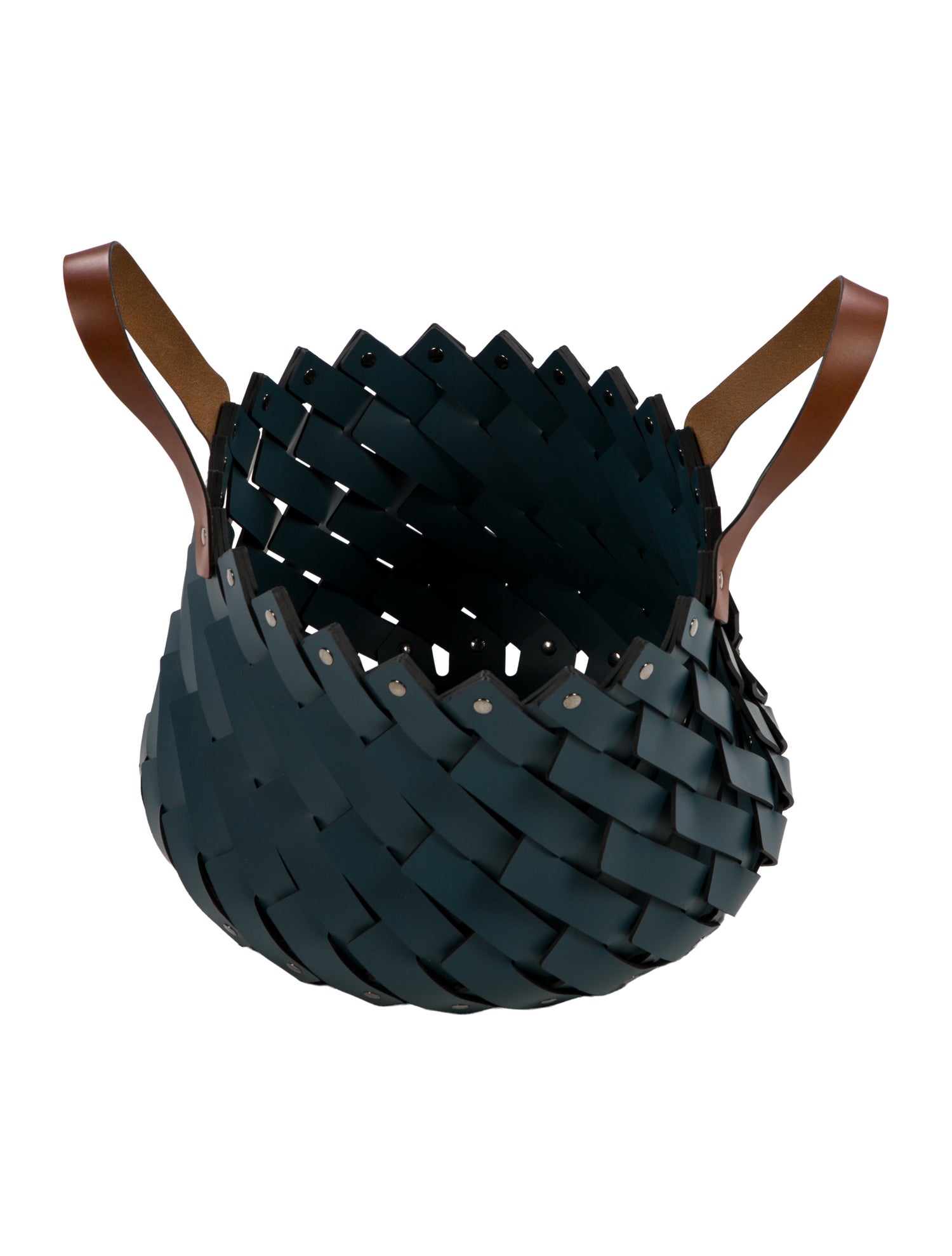 Nicole Sassaman Medium Braided Basket