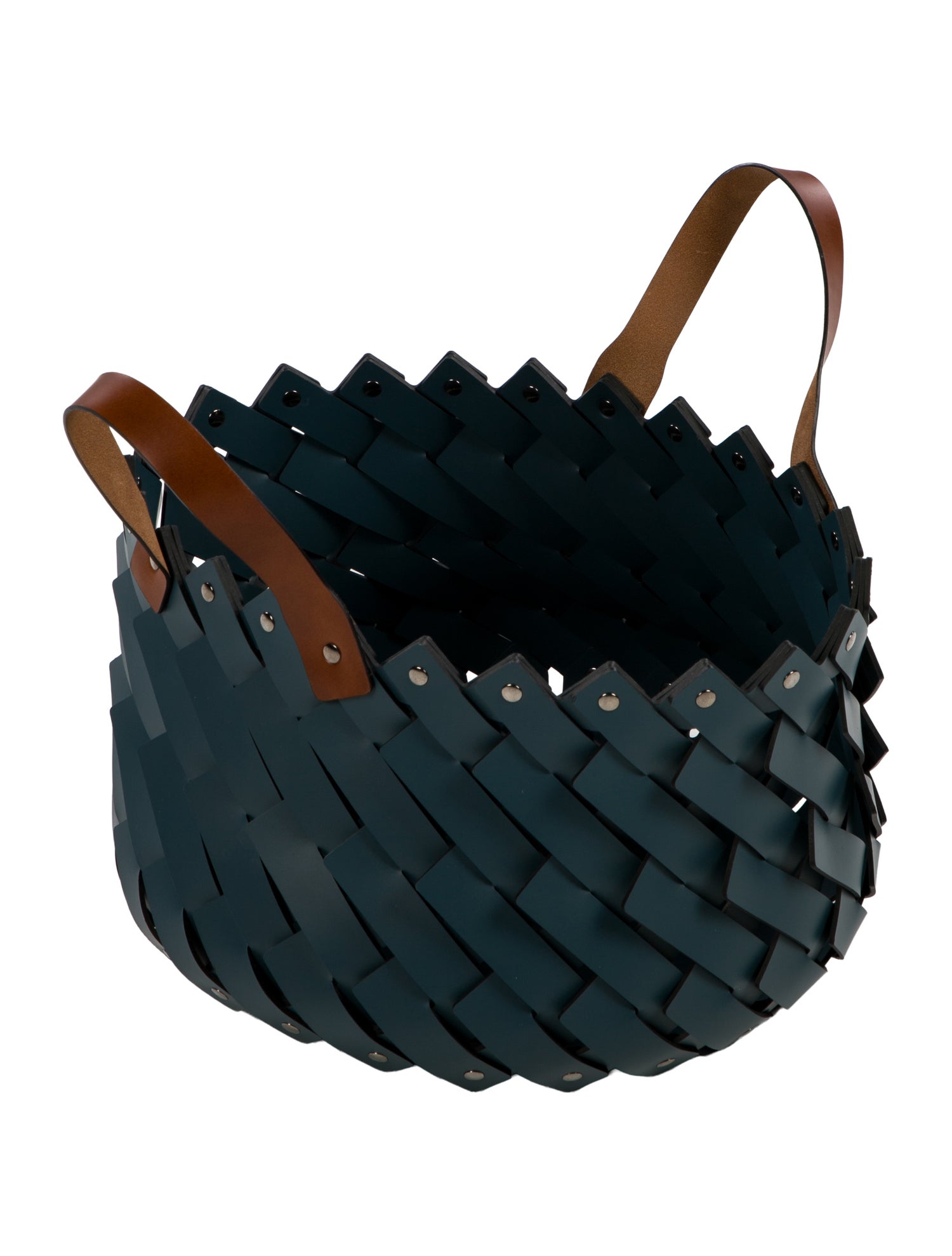 Nicole Sassaman Medium Braided Basket