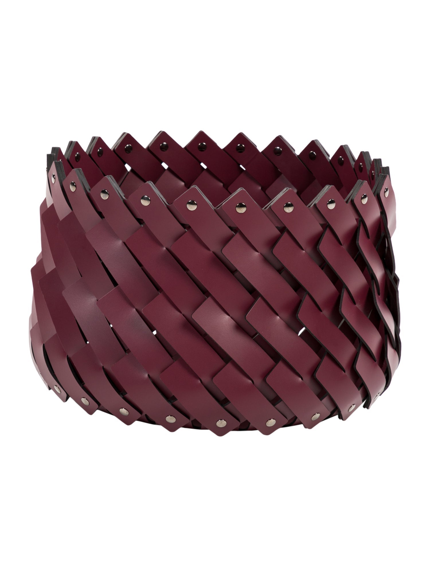 Nicole Sassaman Nicole Sassaman Braided Leather Basket