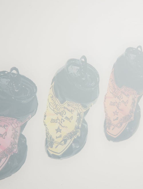 Nicole Sassaman Dom Perignon Cans Tray