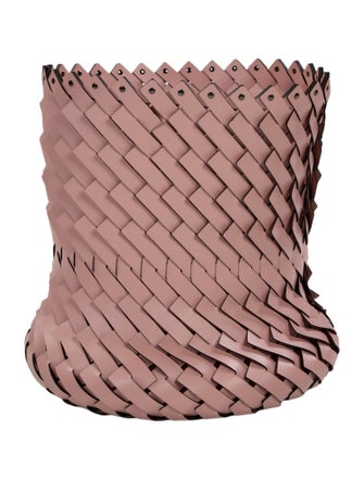 Nicole Sassaman Nicole Sassaman Braided Leather Basket