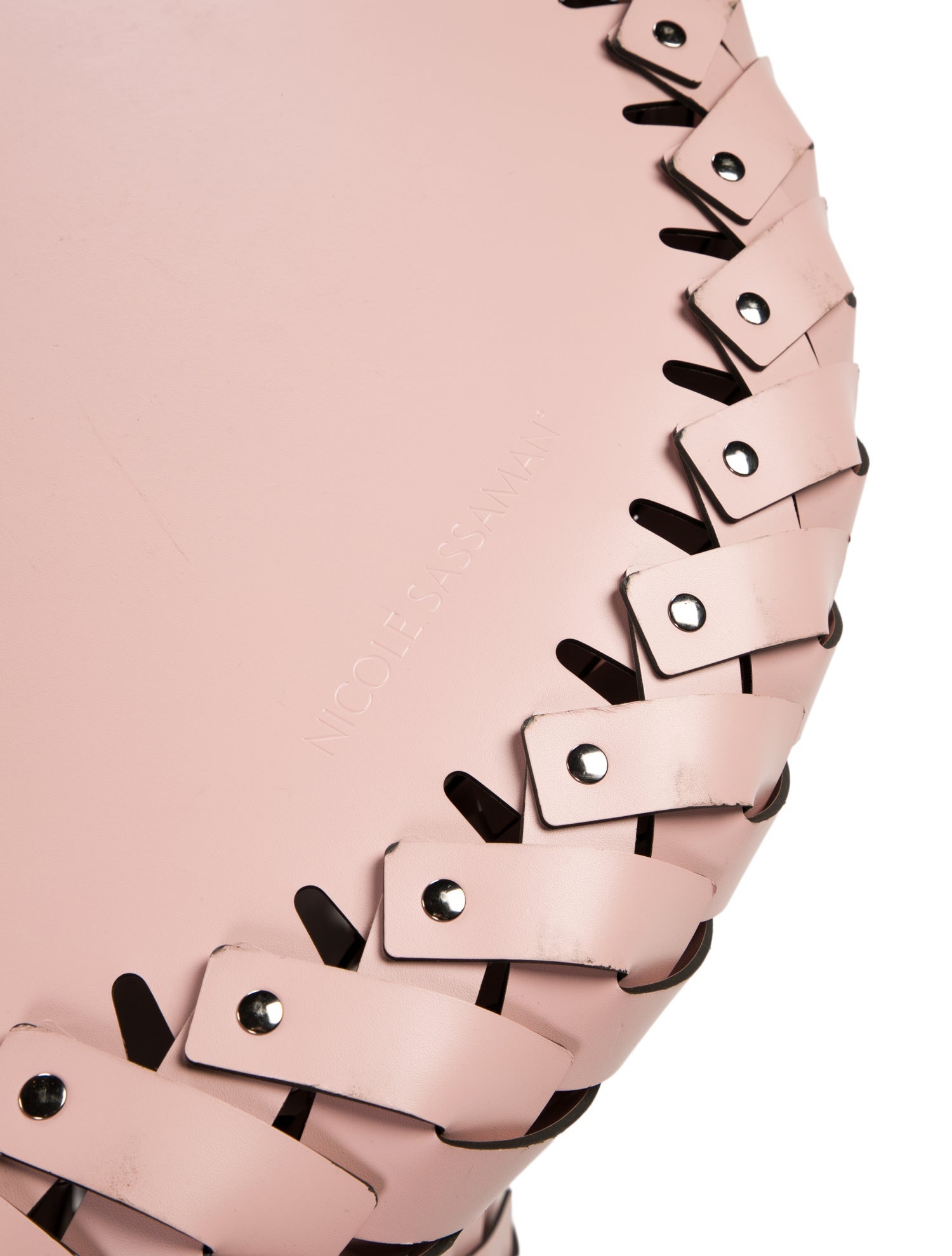 Nicole Sassaman Nicole Sassaman Braided Leather Basket