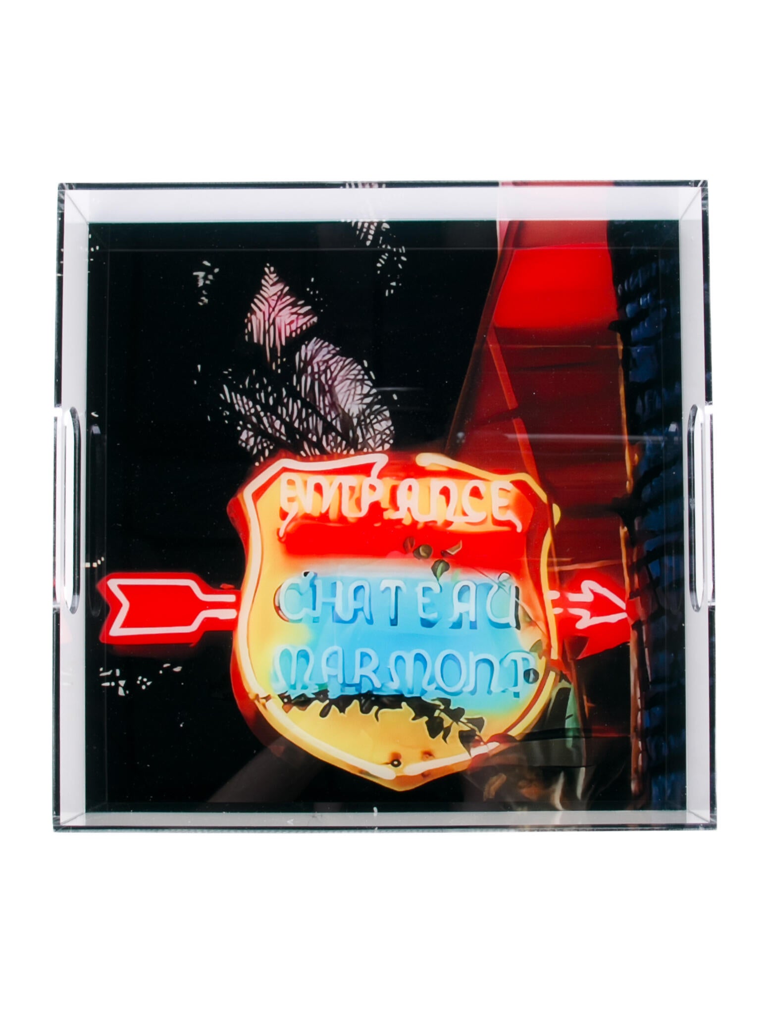 Nicole Sassaman Chateau Marmont Square Tray