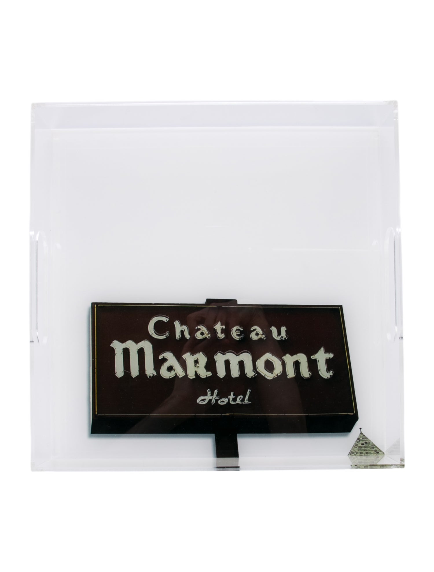 Nicole Sassaman Chateau Marmont Hotel Tray