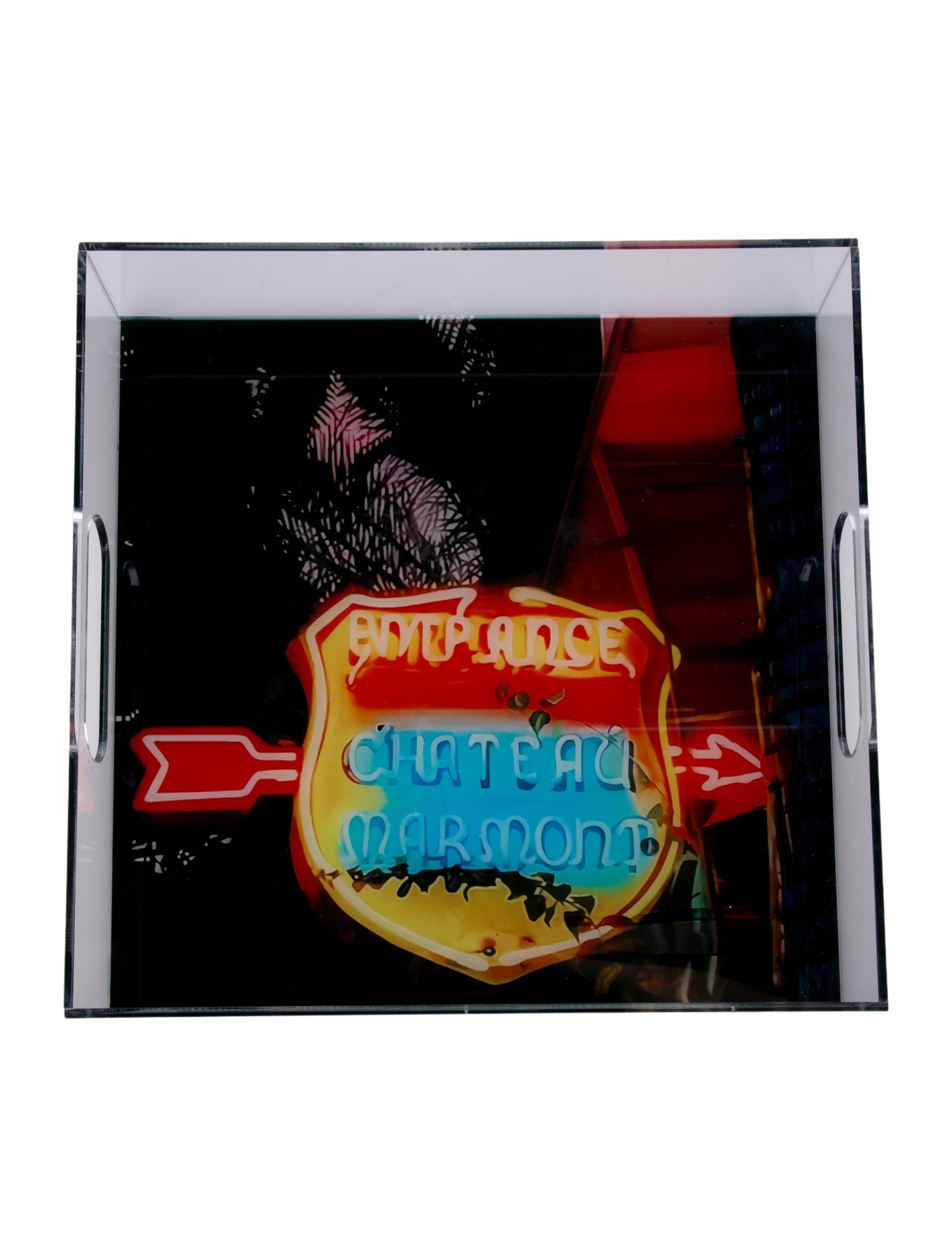 Nicole Sassaman Chateau Marmont Square Tray