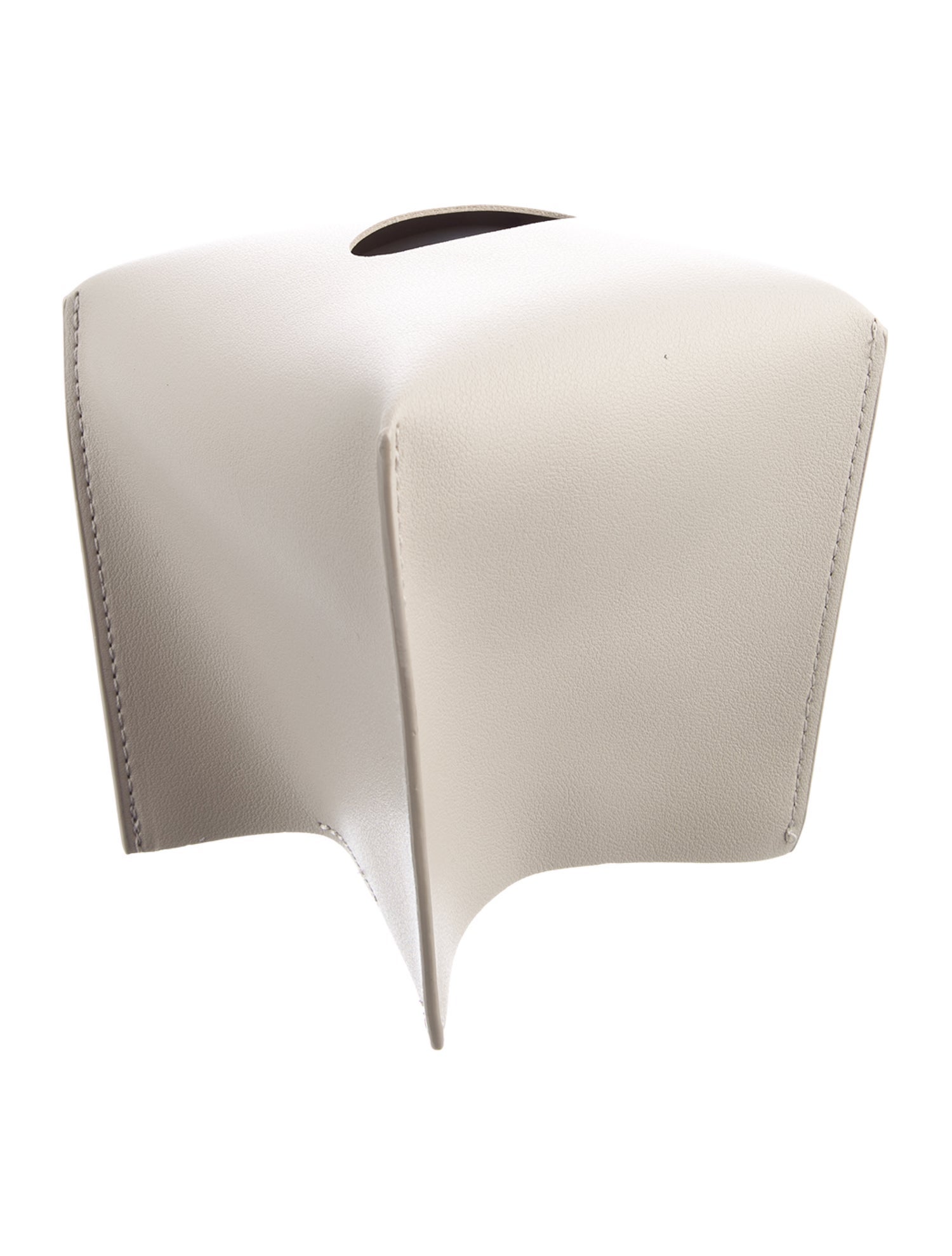 Nicole Sassaman Leather Tissue Box Cover