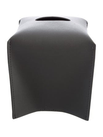 Nicole Sassaman Leather Tissue Box Cover