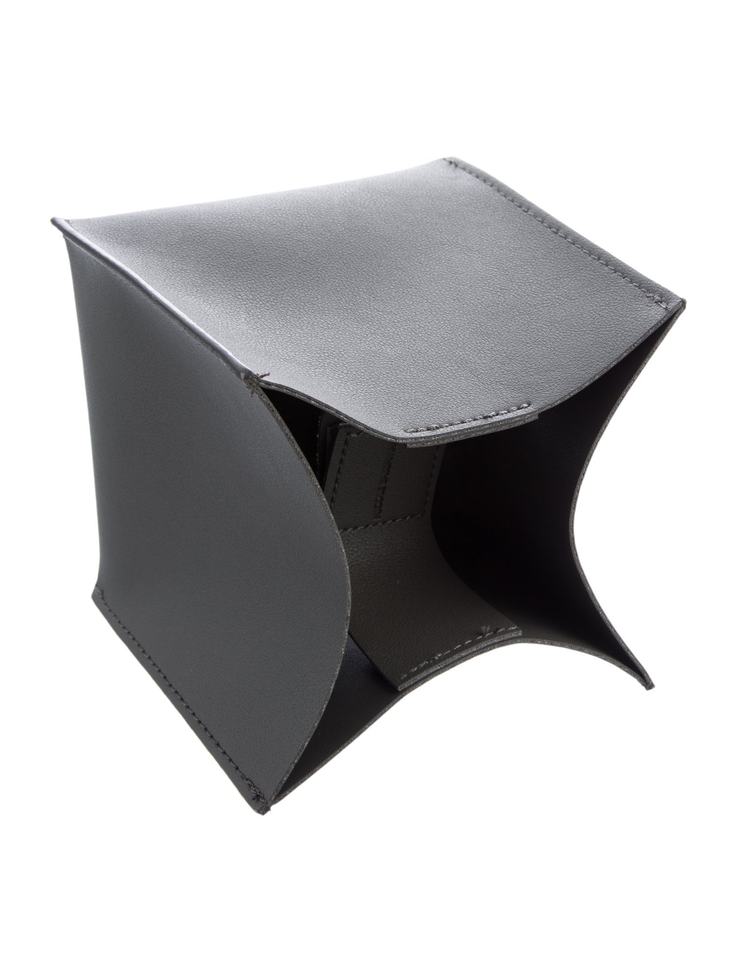 Nicole Sassaman Leather Tissue Box Cover