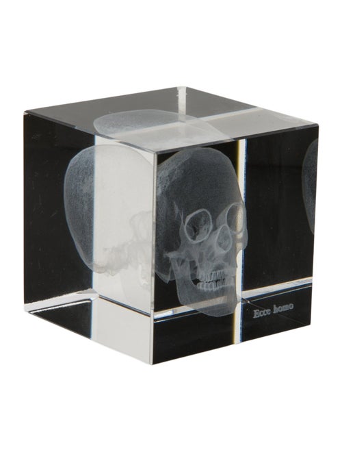 Nicole Sassaman 3D Skull Paperweight