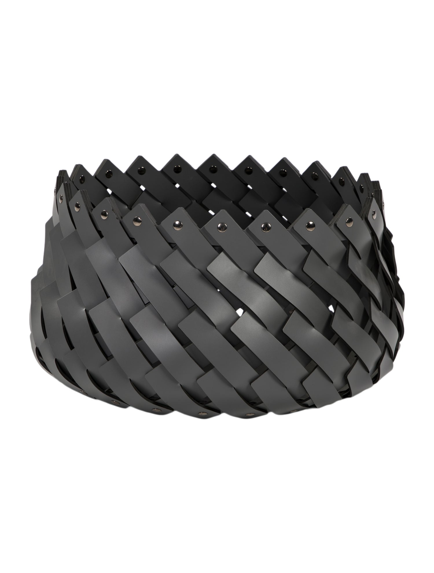 Nicole Sassaman x pinetti Woven Leather Basket