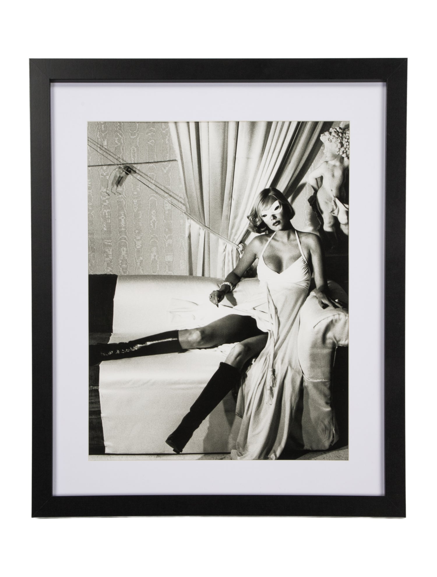 Nicole Sassaman Nicole Sassaman Masked Girl Framed Print