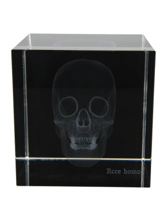 Nicole Sassaman 3D Skull Paperweight