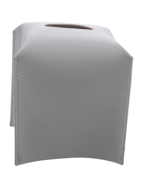 Nicole Sassaman Leather Tissue Box Cover