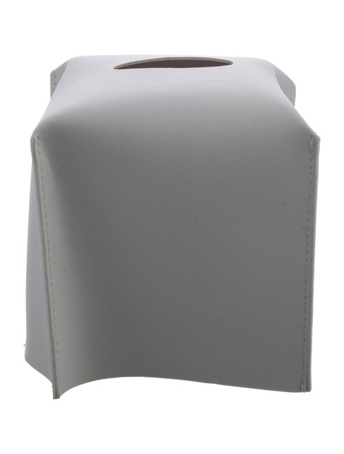 Nicole Sassaman Leather Tissue Box Cover
