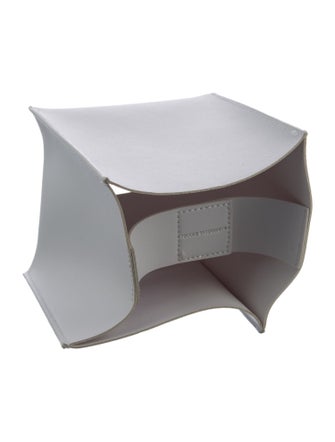Nicole Sassaman Leather Tissue Box Cover