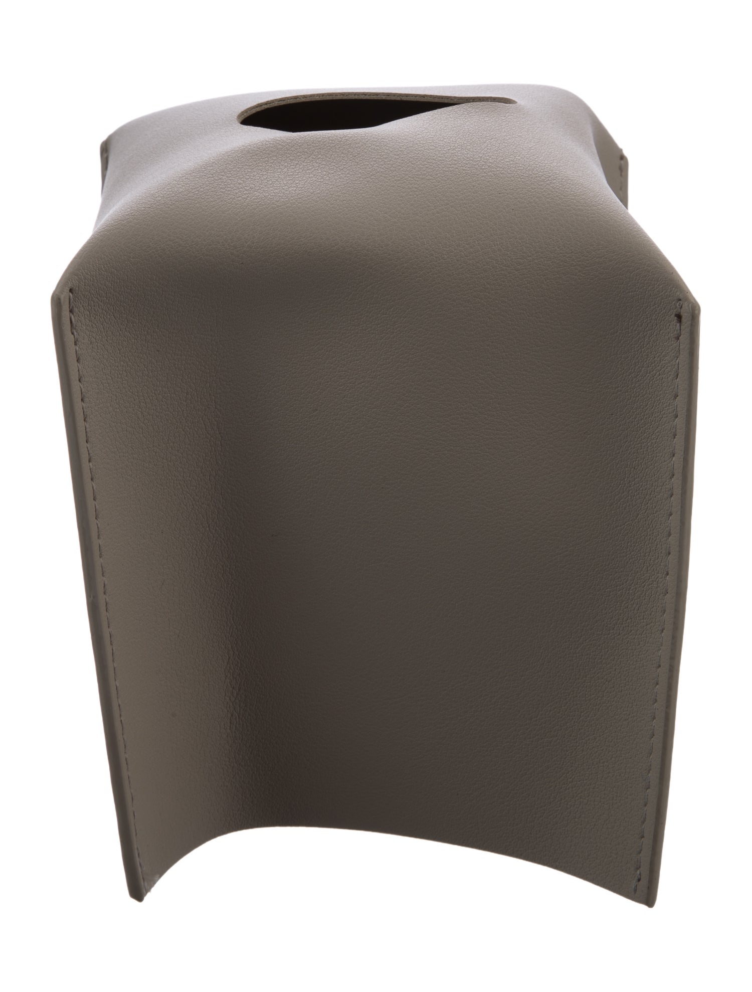 Nicole Sassaman Leather Tissue Box Cover