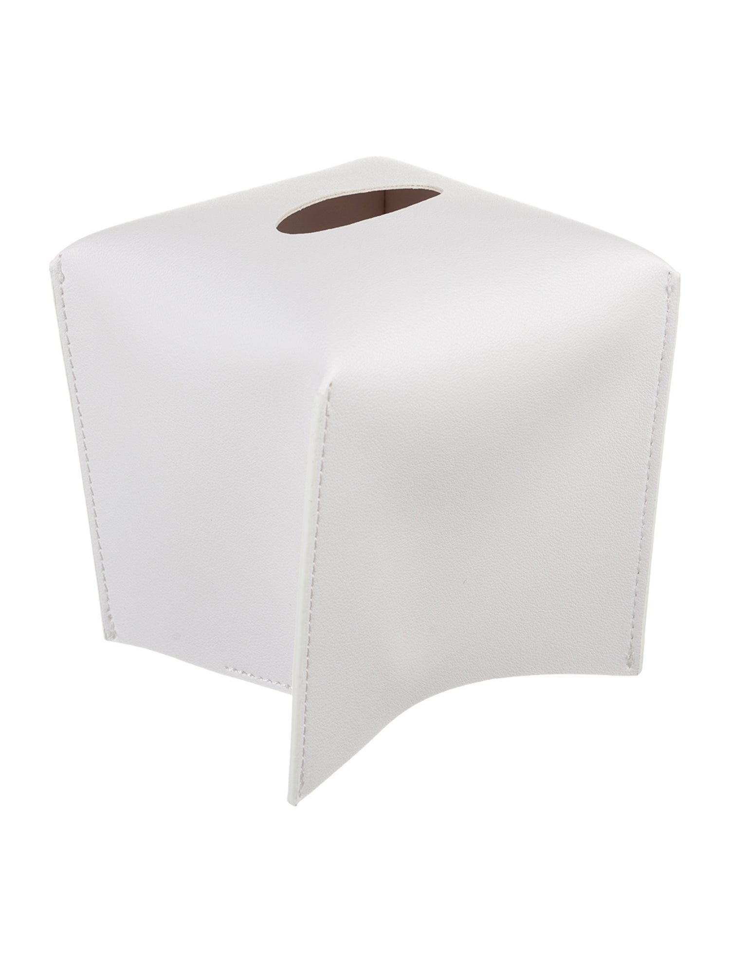 Nicole Sassaman Leather Tissue Box Cover