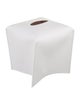Nicole Sassaman Leather Tissue Box Cover