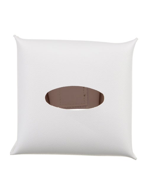 Nicole Sassaman Leather Tissue Box Cover