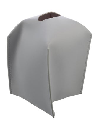Nicole Sassaman Leather Tissue Box Cover