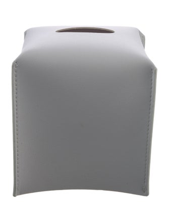 Nicole Sassaman Leather Tissue Box Cover