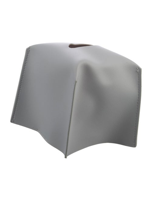 Nicole Sassaman Leather Tissue Box Cover