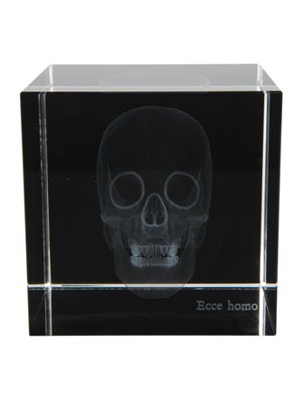 Nicole Sassaman 3D Skull Paperweight