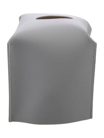 Nicole Sassaman Leather Tissue Box Cover